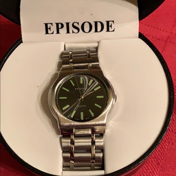 New Episode Watch Stainless Steele Band VTG - Picture 2 of 6